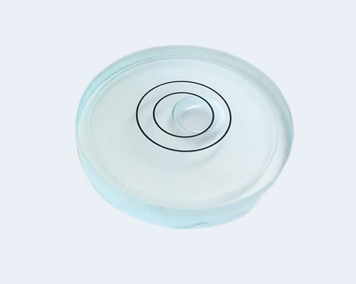 Стеклянный круглый спиртовой уровень - боросиликатное стекло
