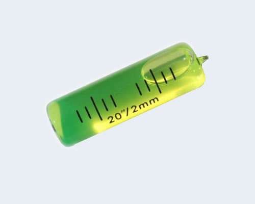 Tubular Glass Spirit Bubble Level Vials